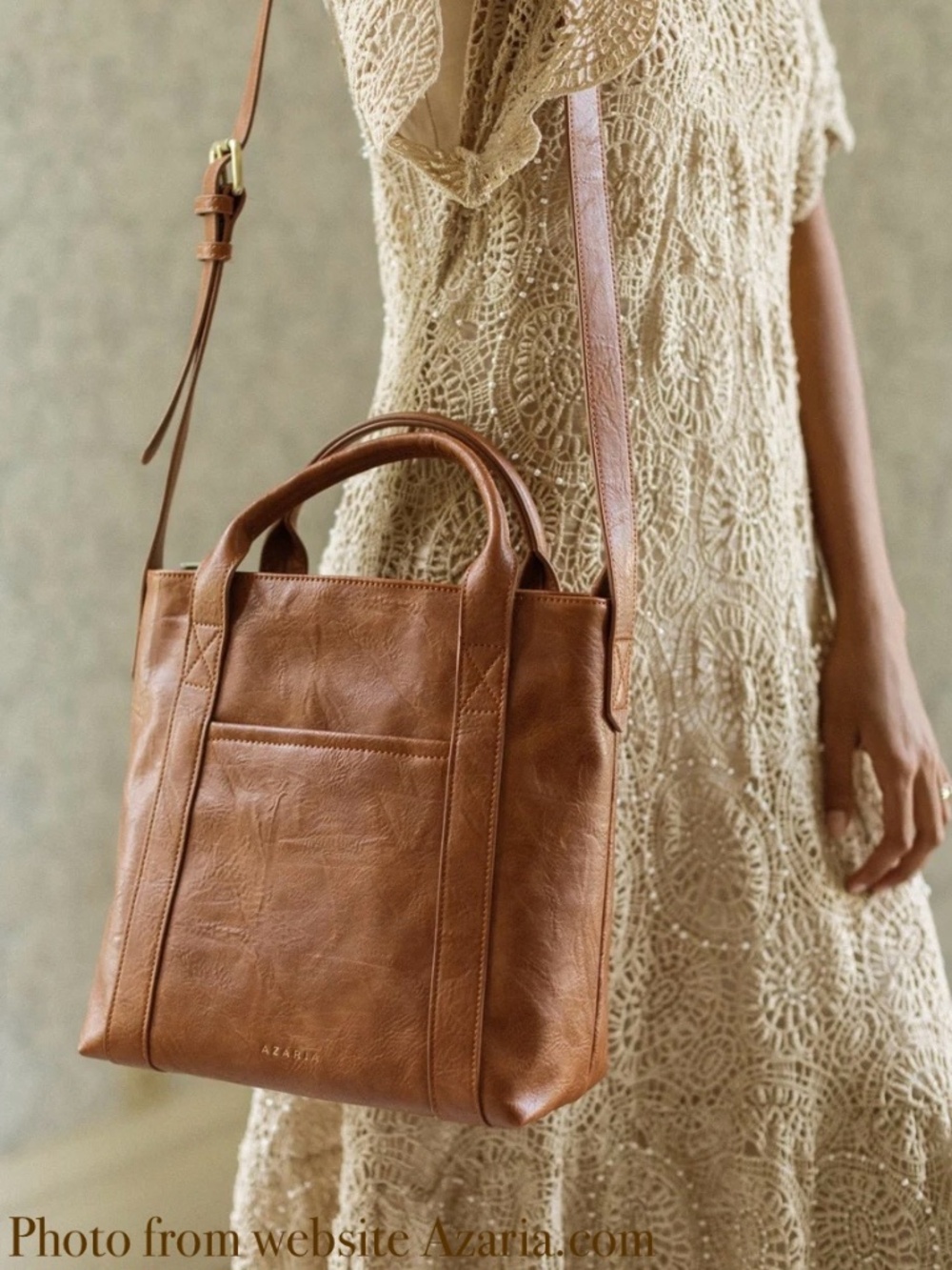 Azaria Amélie Vegan Leather Tote